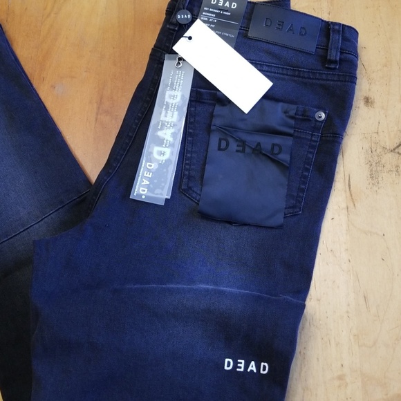 Dead Studios Skinny and High Jean Zip Ankle 27/ 9 - Picture 2 of 7